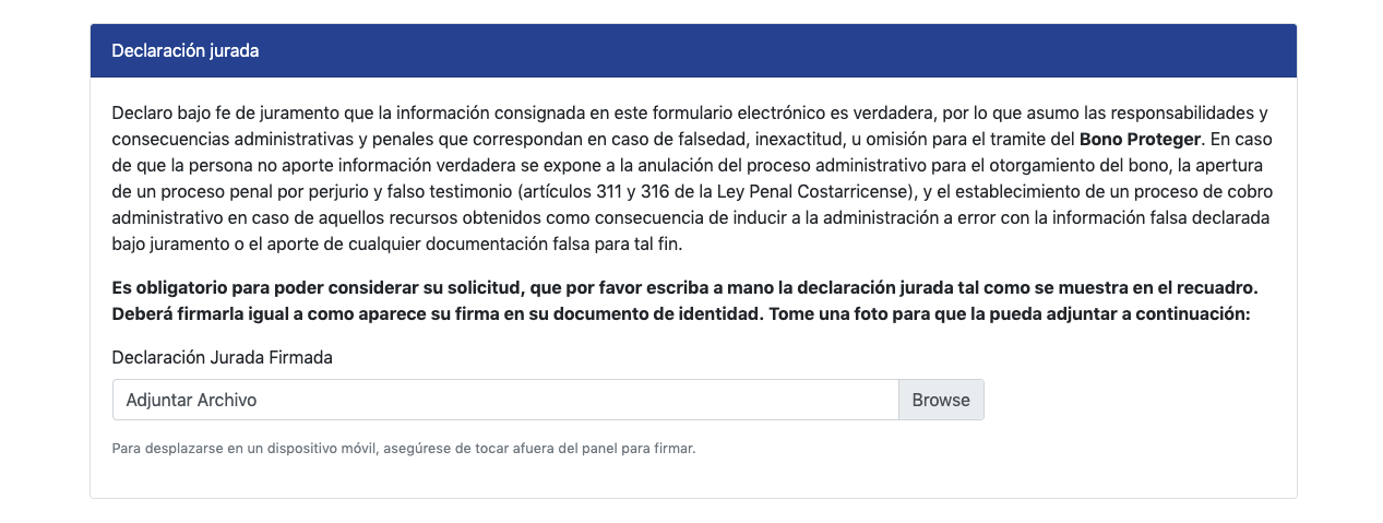 Bono Proteger Plan Bono Proteger MTSS