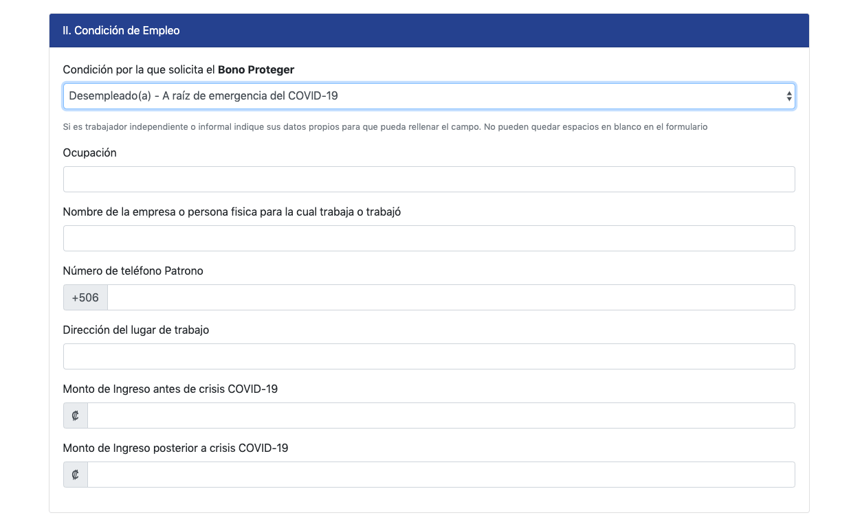 Bono Proteger Plan Proteger Mtts Bono Empleo